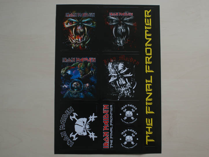 The Final Frontier Iron Maiden Sticker 