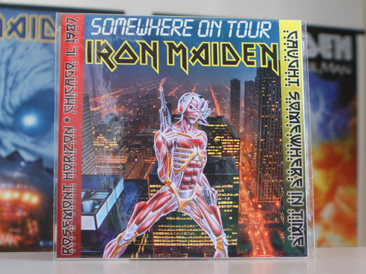 iron maiden somewhere on tour vinyl