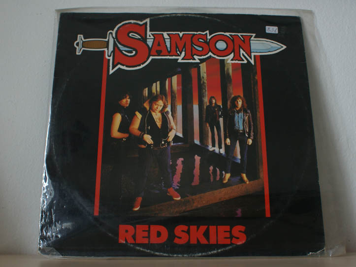 Samson - Red - Iron Maiden Collector