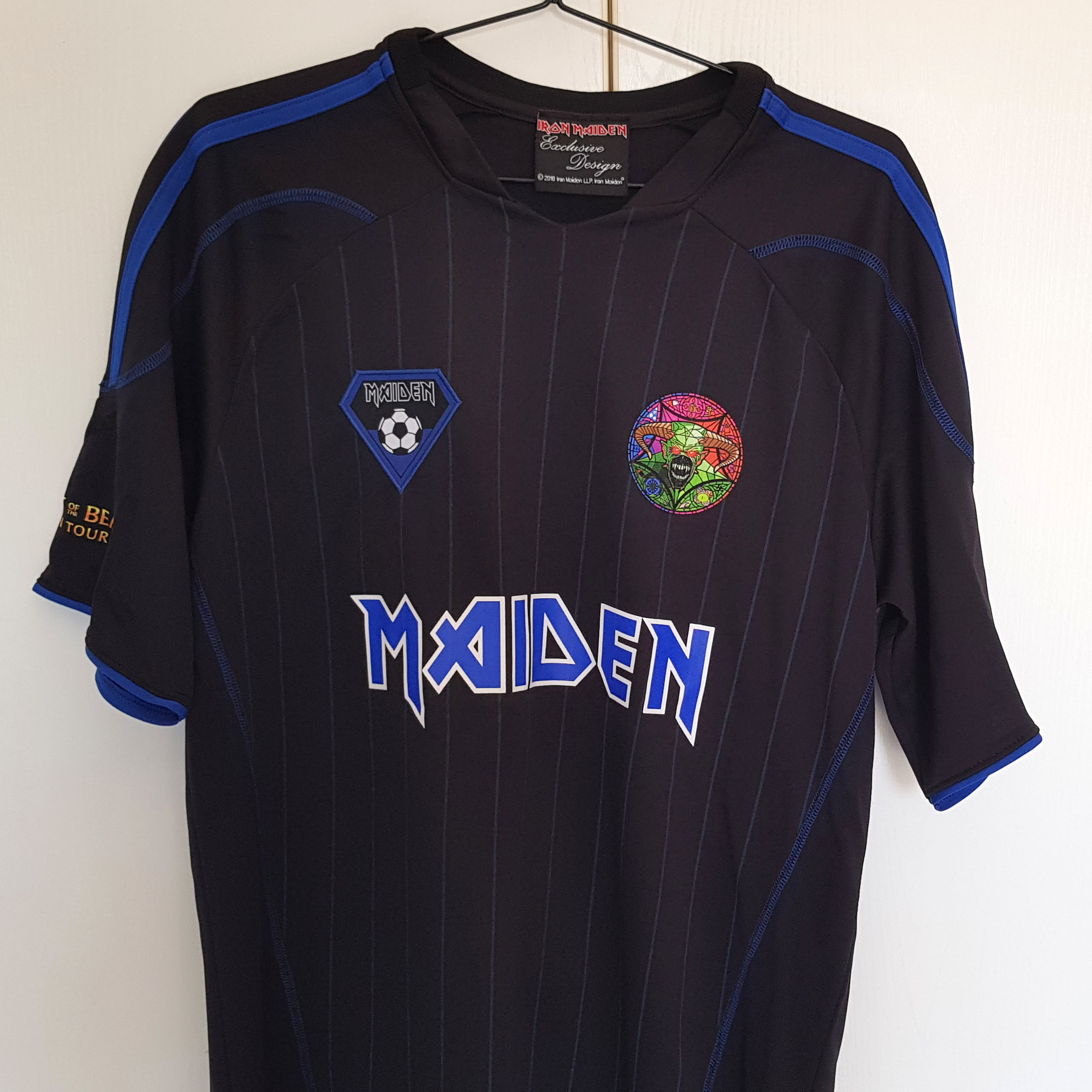 iron maiden soccer jersey