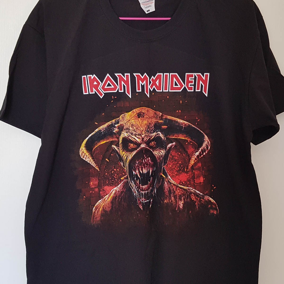 iron maiden tour tshirt