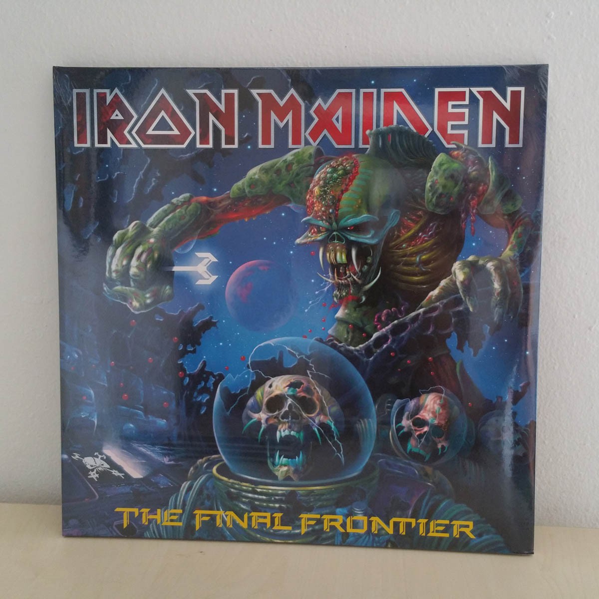 Iron Maiden – Cartolina The Final Frontier – Formato Standard – Senza Cornice – Oggetto Da Collezione