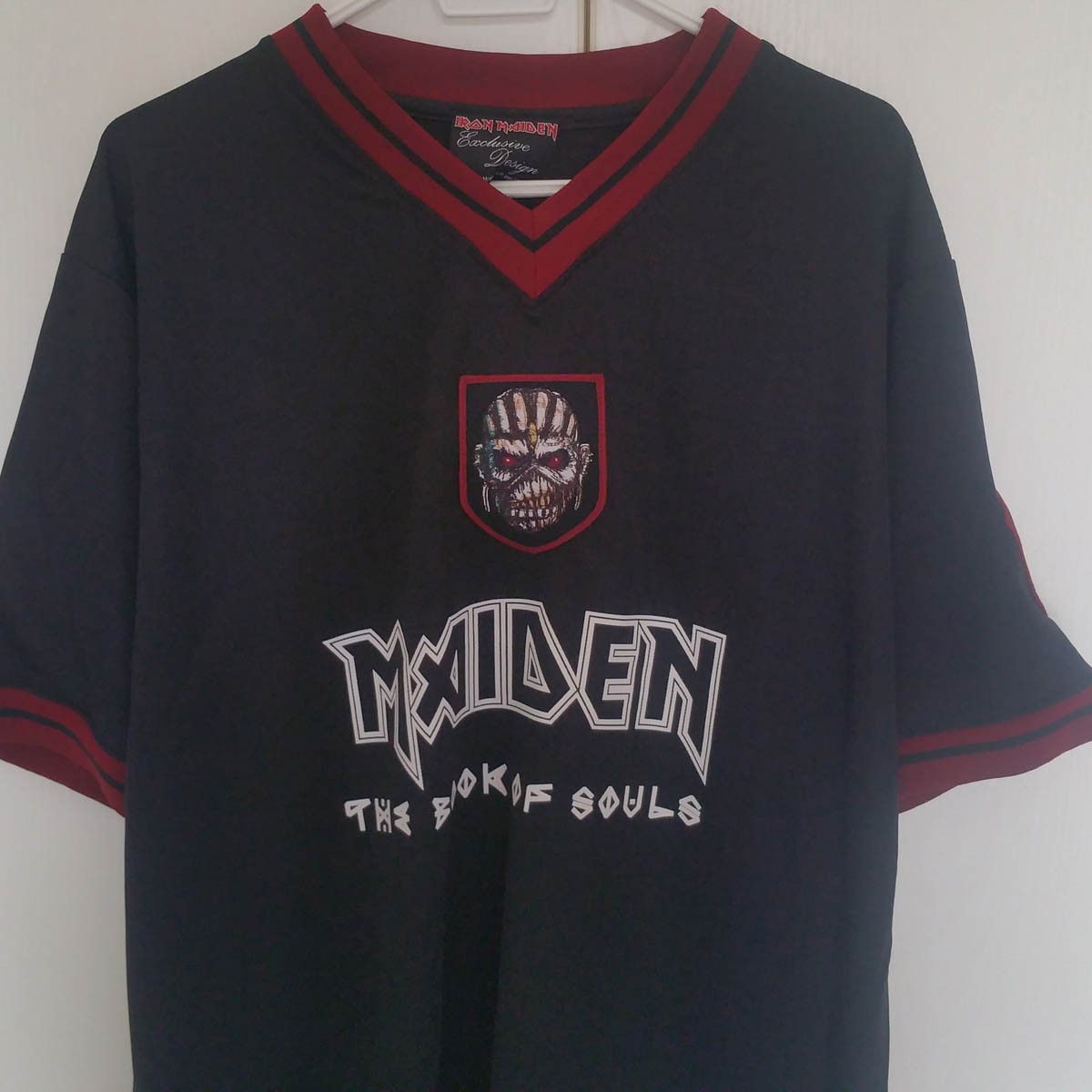 West Ham United Iron Maiden Shirt 100% UK  SELLER Feedback Medium 